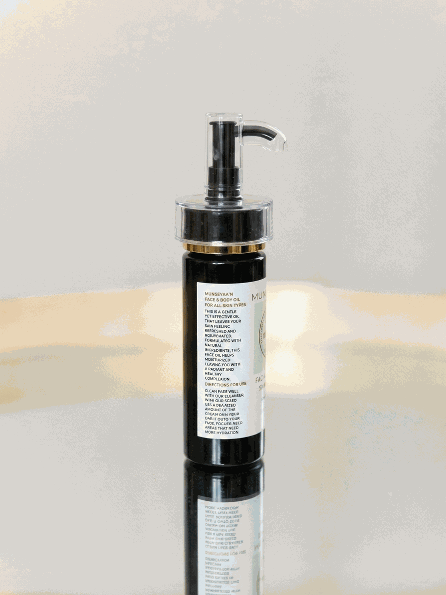Unscented Face and Body Oil MunSeyaa'n Collective