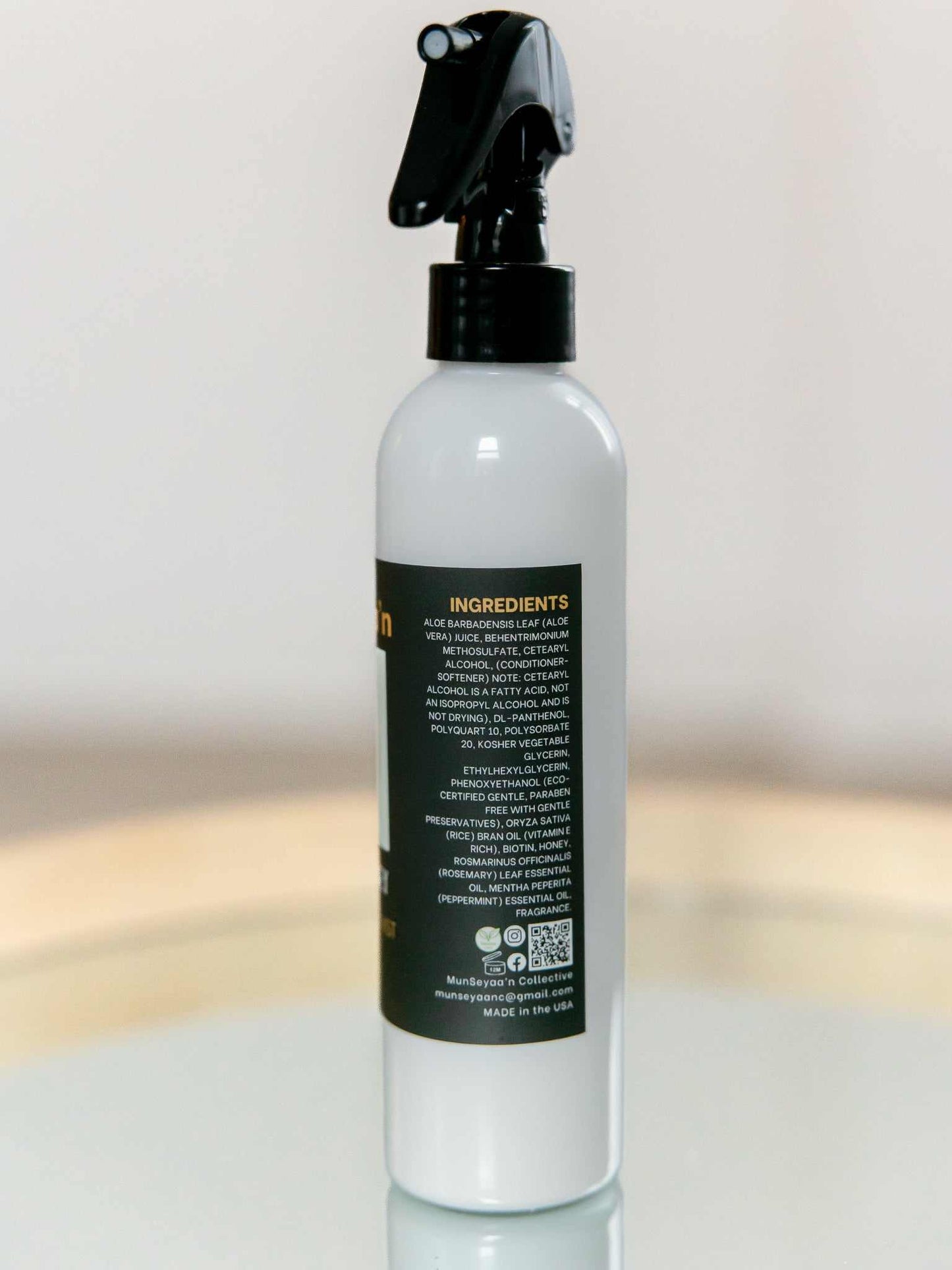 Biotin and Honey Hair Mist MunSeyaa'n Collective