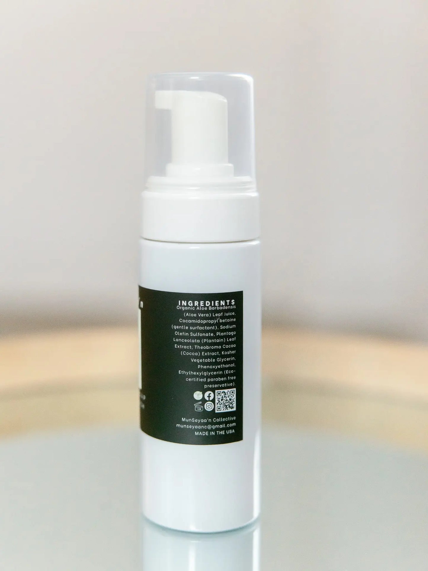African Black Soap - Foam Cleanser MunSeyaa'n Collective