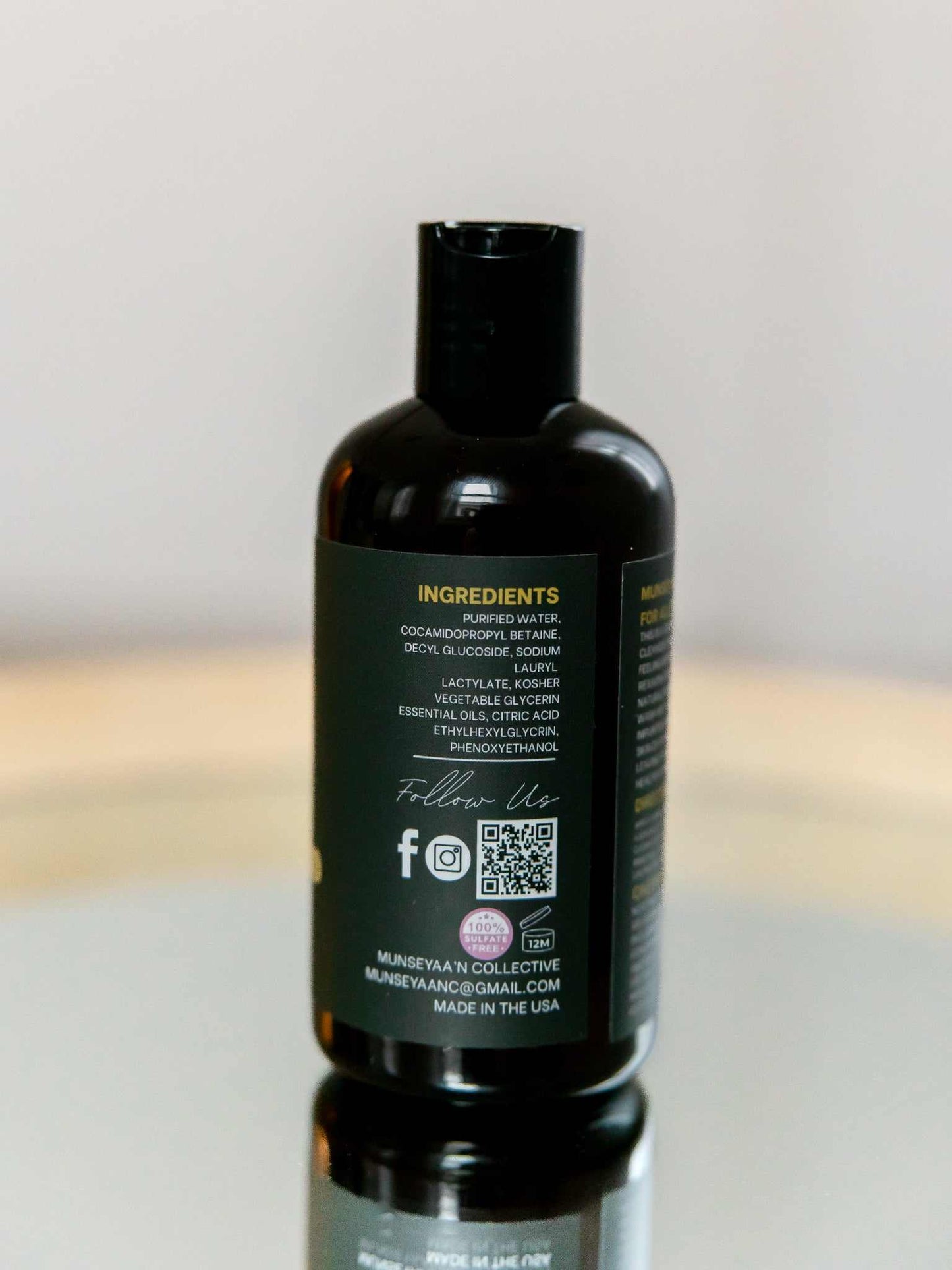 Body Wash for Men MunSeyaa'n Collective