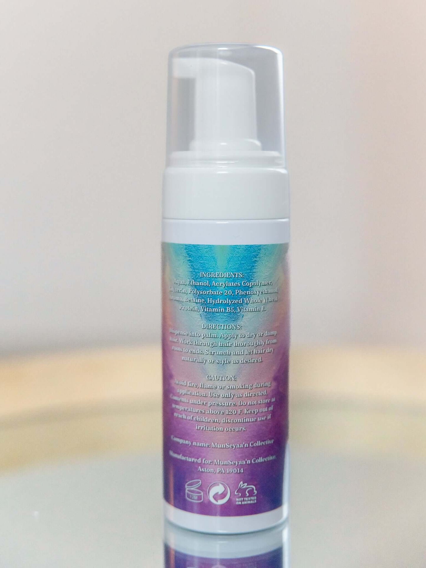 Hair Mousse - Firm Hold MunSeyaa'n Collective