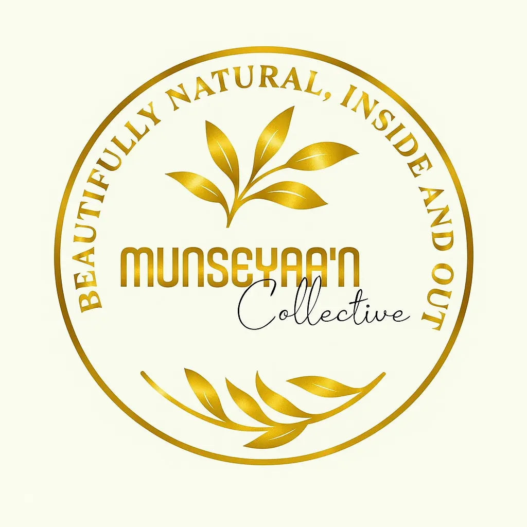 MunSeyaa'n Collective Gift Card showcasing natural hair care and organic skincare products for all occasions