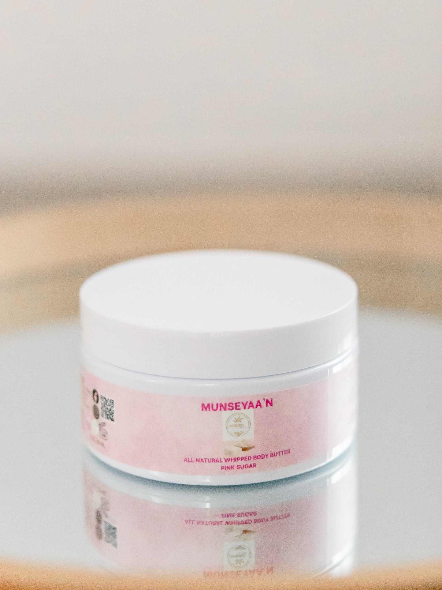 Pink Sugar Whipped Shea Butter Cream MunSeyaa'n Collective