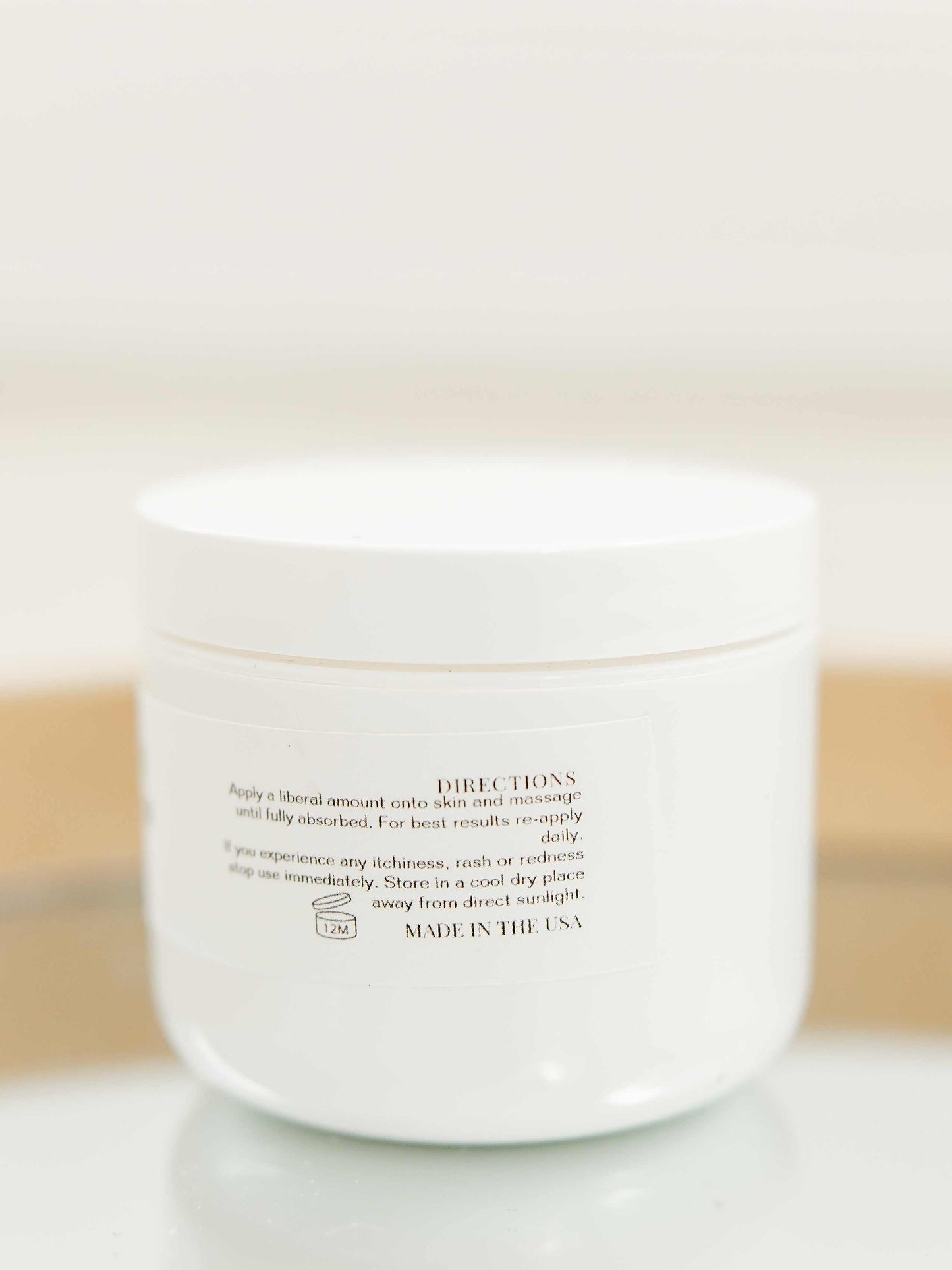 Jar of Goat Milk Night Cream with natural ingredients for hydration and skin nourishment