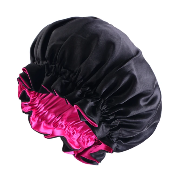 Kids Soft Elastic Satin Bonnet
