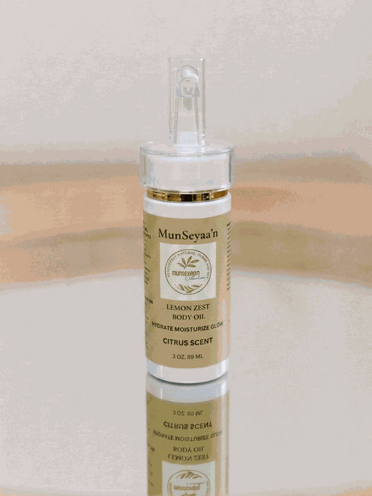Lemon Zest Body Oil MunSeyaa'n Collective