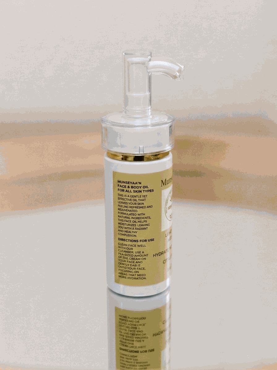 Lemon Zest Body Oil MunSeyaa'n Collective