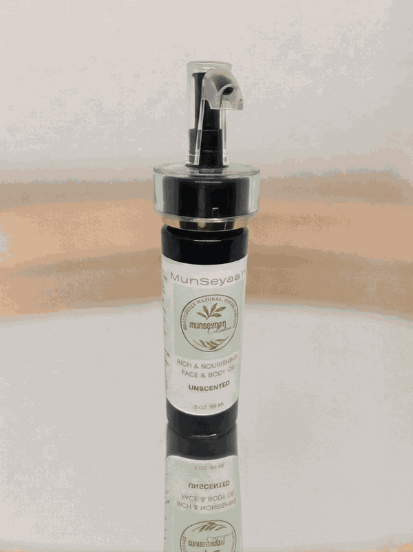 Unscented Face and Body Oil MunSeyaa'n Collective