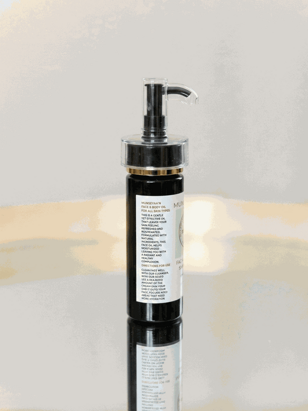 Unscented Face and Body Oil MunSeyaa'n Collective