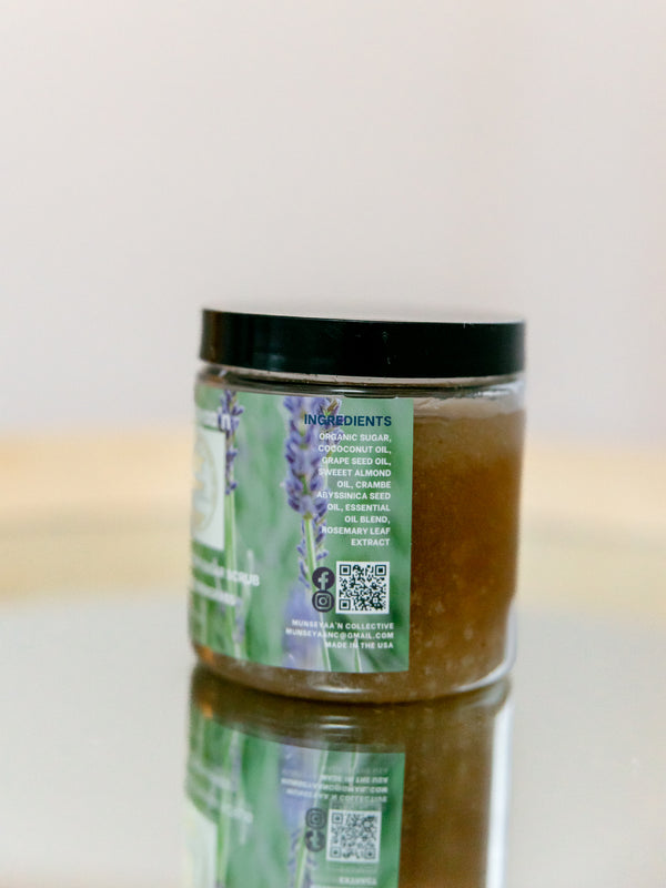 Lavender Lemongrass Organic Sugar Scrub