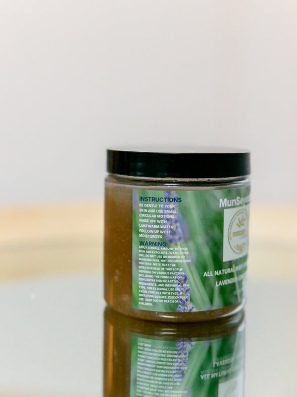 Lavender Lemongrass Organic Sugar Scrub