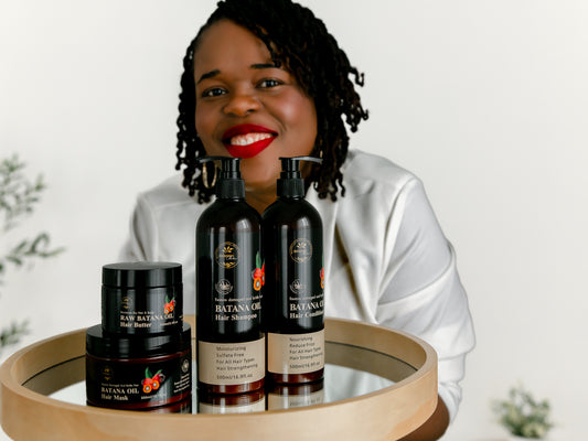 Batana Oil Shampoo, Conditioner, Mask and Butter Bundle
