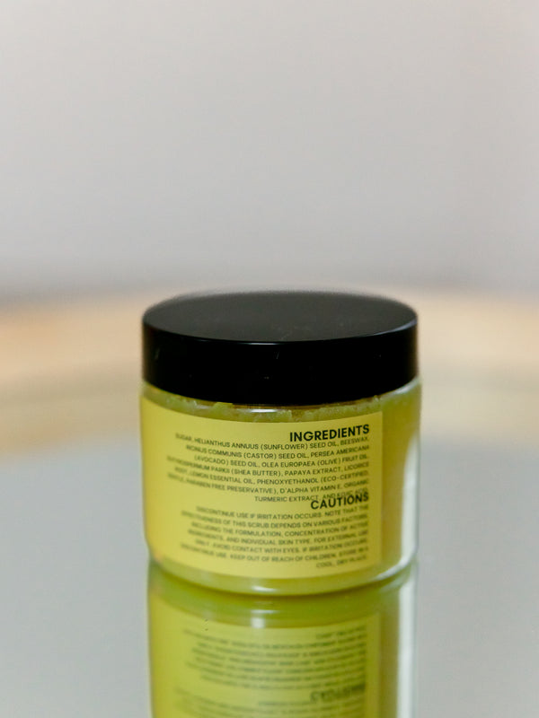 Turmeric Scrub for Dark Spots