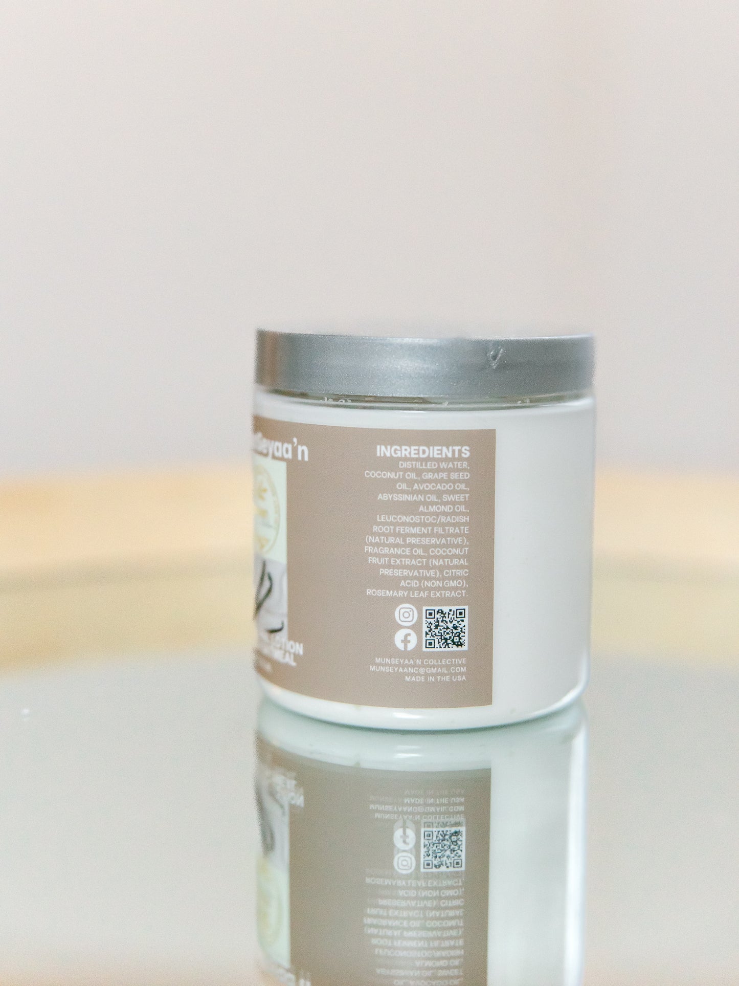 Unscented Whipped Shea Butter Cream