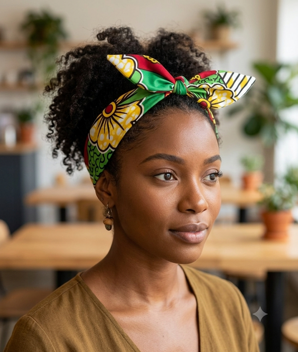 African Ankara Head Bands MunSeyaa'n Collective