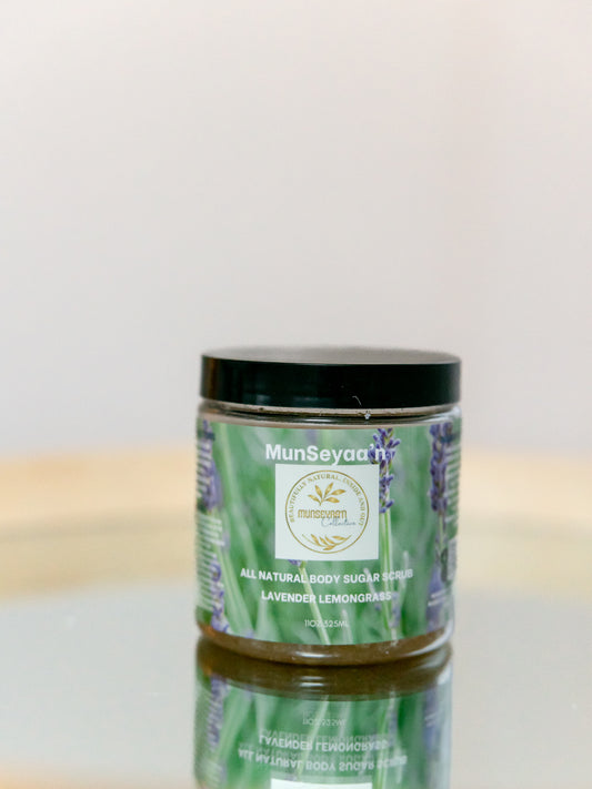 Lavender Lemongrass Organic Sugar Scrub