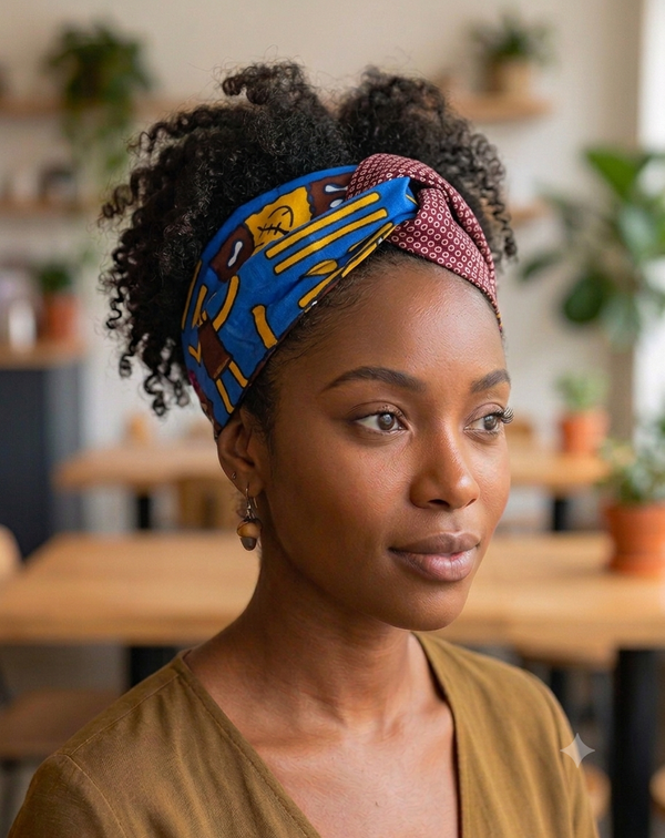 African Ankara Head Bands MunSeyaa'n Collective